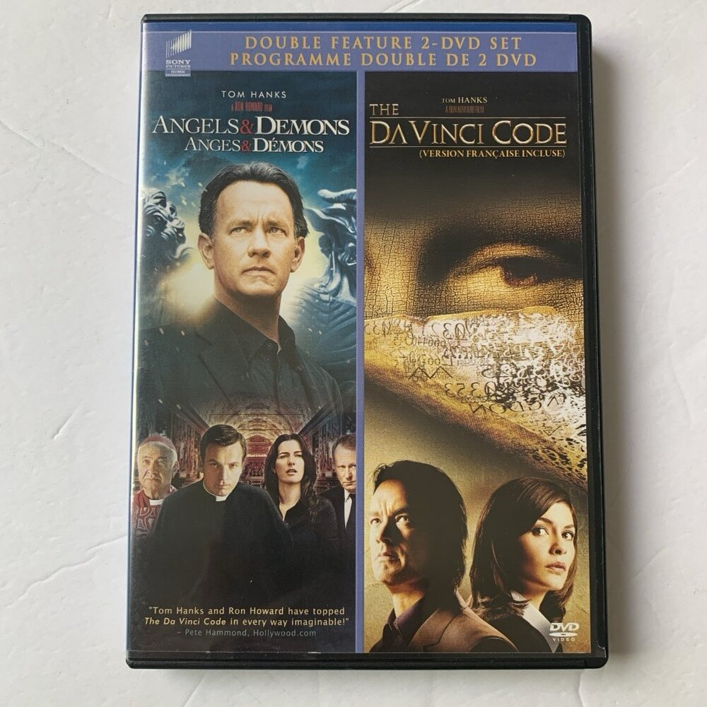 Angels and Demons/The Da Vinci Code (DVD, 2012, 2-Disc Set, Canadian French)